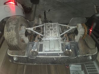 Trike conversion from a wrecked Honda gold wing