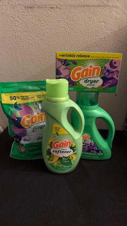 Gain Laundry Detergent Bundle