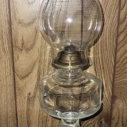 Oil/Kerosene Glass Lamp