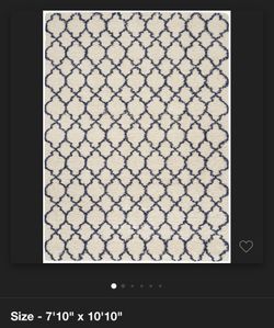 Amore collection Shag Area Rug