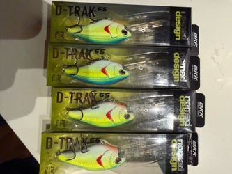 D-Trak Deep Crank Floating, BKK EWG Spear Hooks BKK Spear EWG Wide Gap 1X Trebles