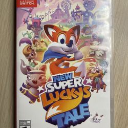 New Super Luckys Tale For Nintendo Switch 