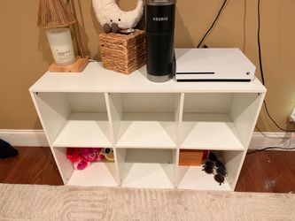 6 cube storage shelf