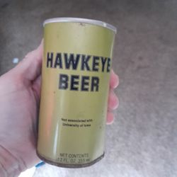 A Can Of Hawkeye Beer(Not For Consumption)