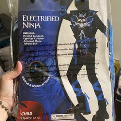 Halloween Costume Electrified Ninja