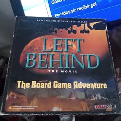 Left Behind The Board Game Adventure 