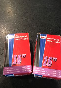 2-16in Bell inner bike tubes