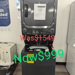 GE Top Load WashTower With Manufacturer Warranty 0% Financing Available 