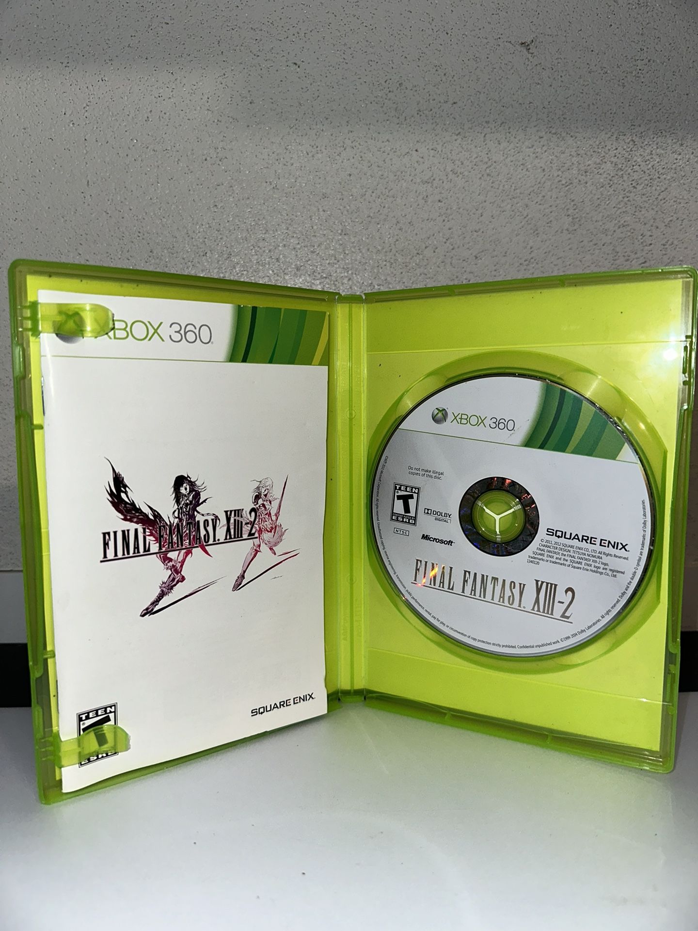 Final Fantasy XIII-2 (Microsoft Xbox 360, 2012)