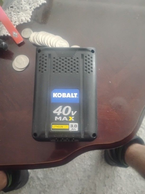 Cobalt 40 Volt Max Lithium-ion 3ah Battery