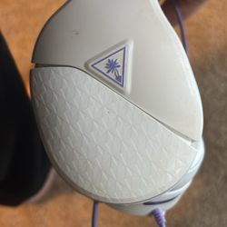 Turtle Beach Headphones Purple And White