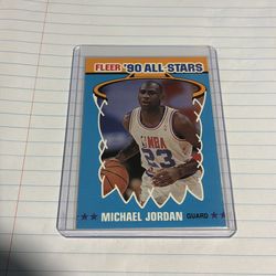 1990 Fleer 90’s All-Stars Michael Jordan card#5 of 12