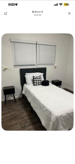 twin bed frame