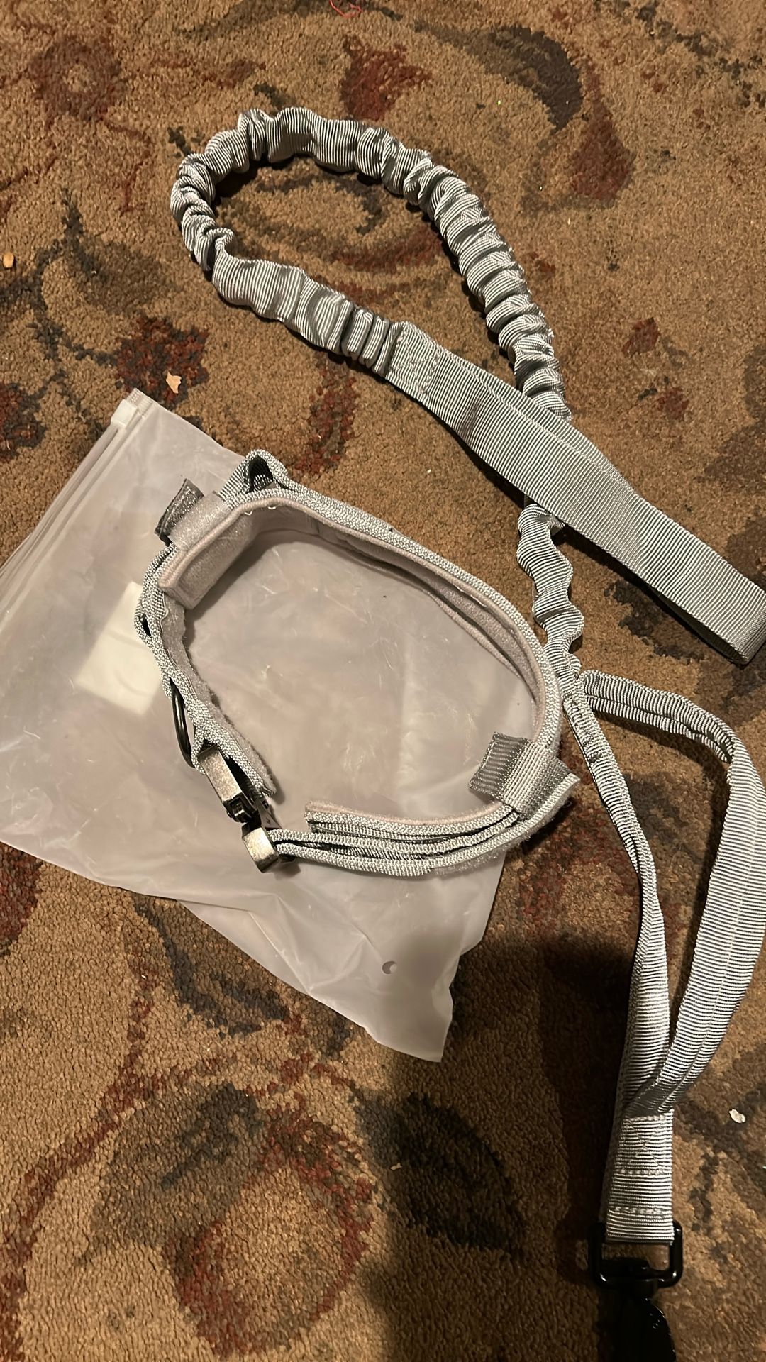 Dog Collar And Leash Size M New