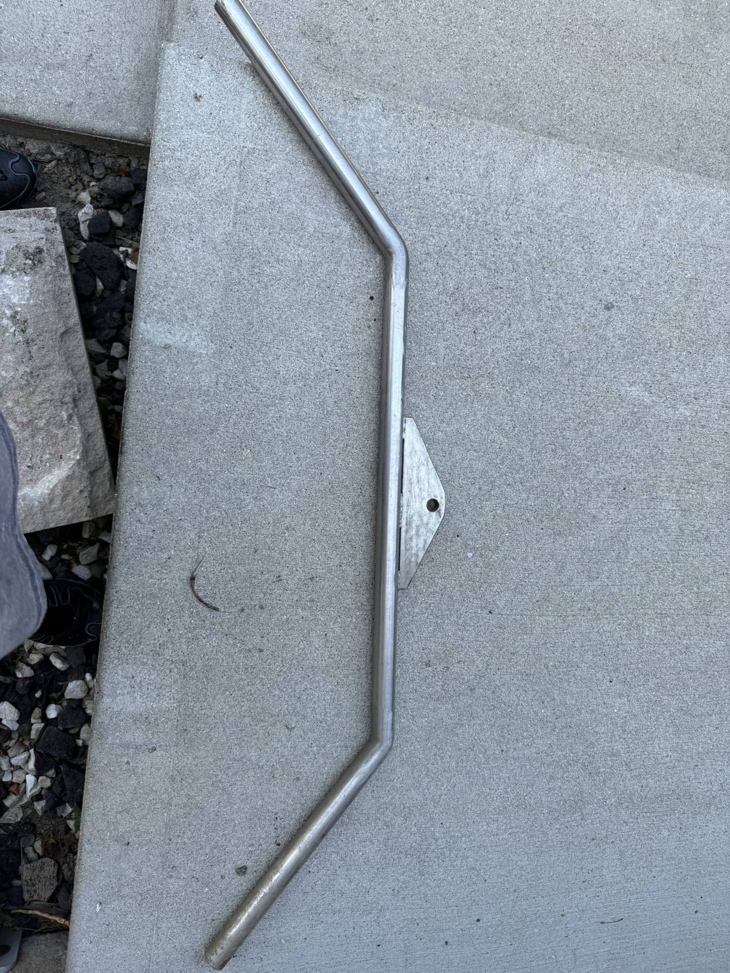 Lat Pull Down Bar Solid Stainless Steel 48”