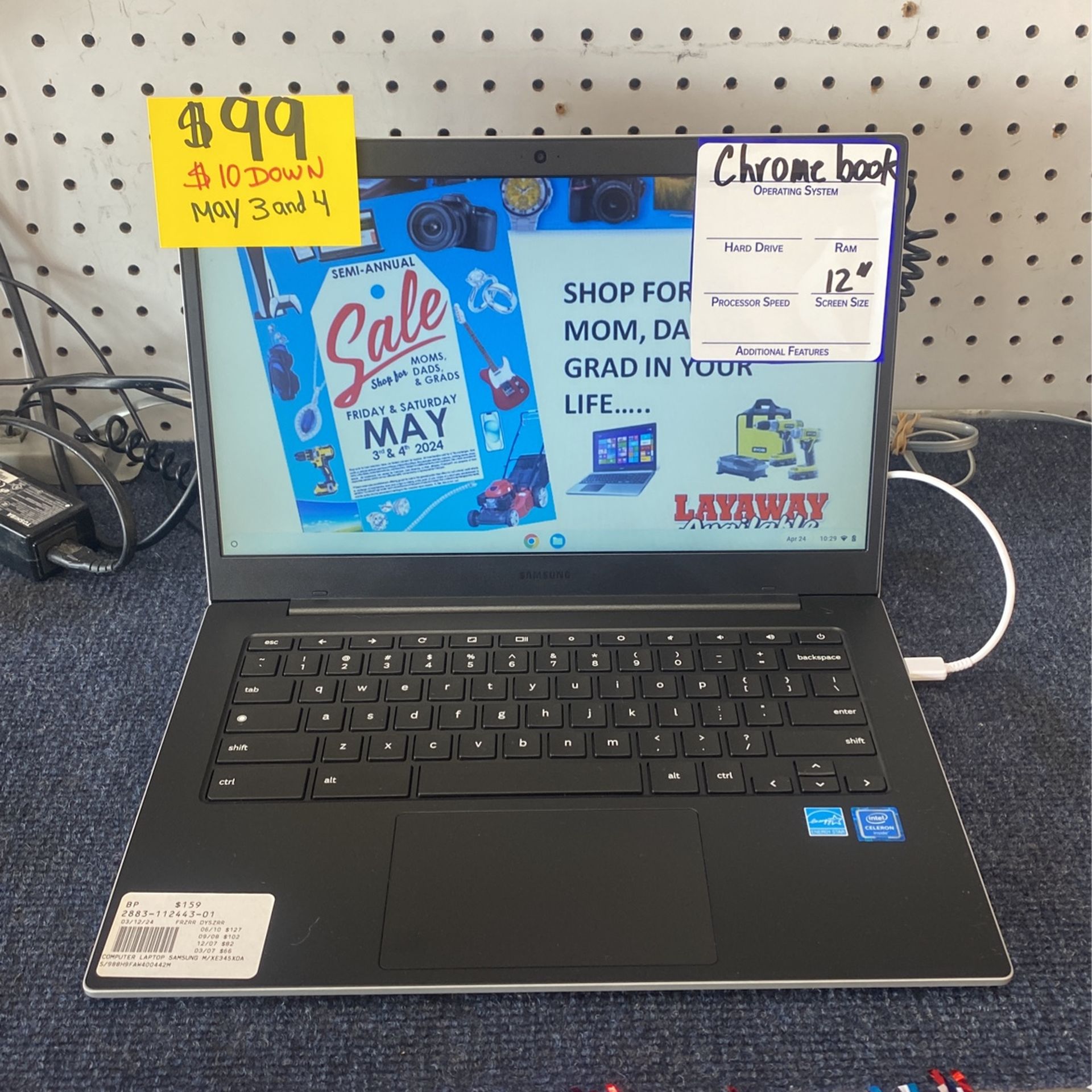 Samsung Chromebook Laptop 