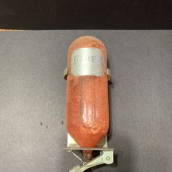 Antique Fire Extinguisher And Manual 