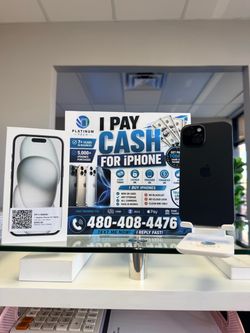 T-Mobile iPhone 15 like new battery 100%