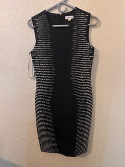 Calvin Klein, size 6, black dress