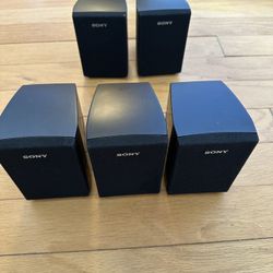 SONY -5 Bookshelf Speakers $45