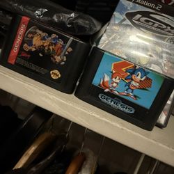 Saga Genesis Games X 2