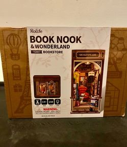 Book Store 3D Rolife Puzzle Book