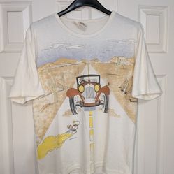 Vintage Looney Tunes 70's Road Runner Coyote tee