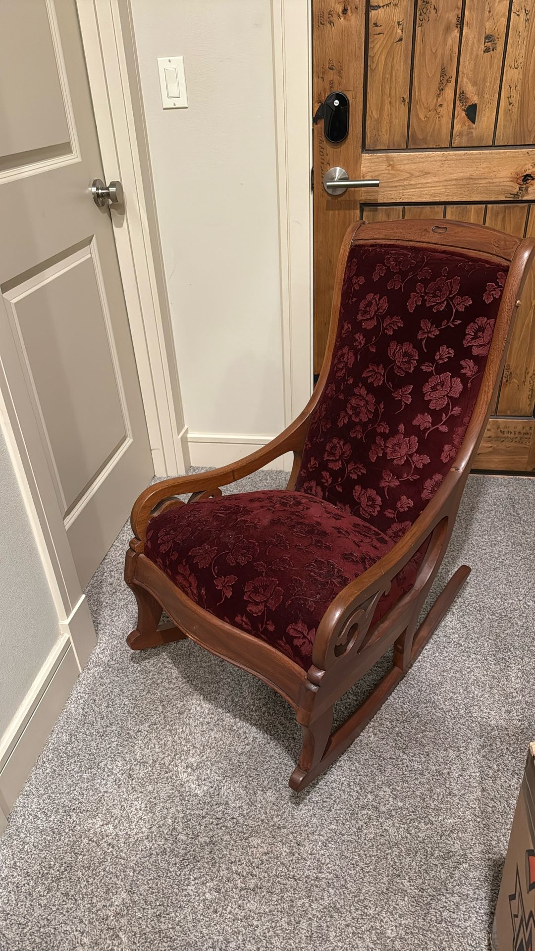 Grandmothers Solid Wood Rocking Chair 