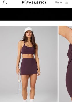 NEW WITH TAGS! Fabletics Mini Skirt