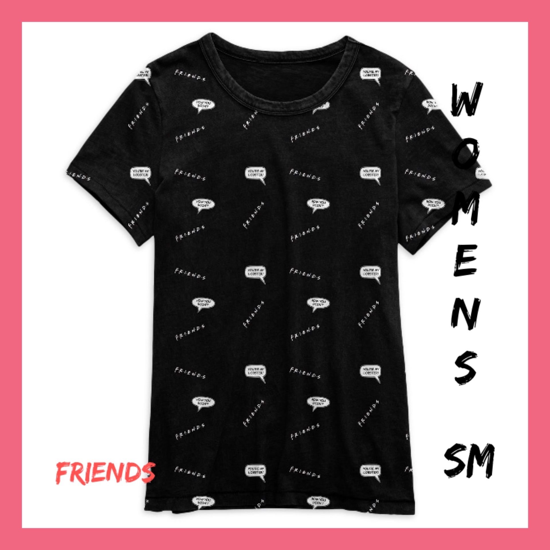 NWT Juniors Friends The Television Series Tshirt Sz:S