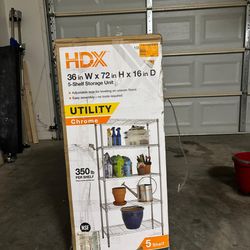 HDX- 5 Shelf Storage Unit