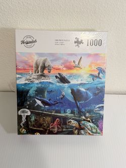 1000 piece puzzle 19.25” x 26.65”