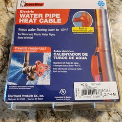 Frost King HC12A Automatic Electric Heat Kit Heating Cables, 12-Feet,
