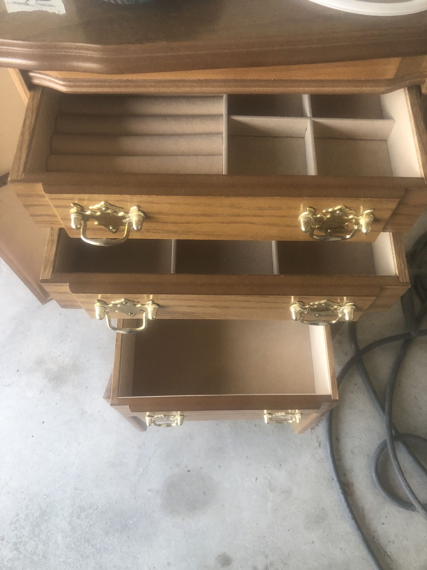 Huge Jewelers Armoire 