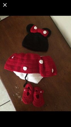 Minnie crochet outfit