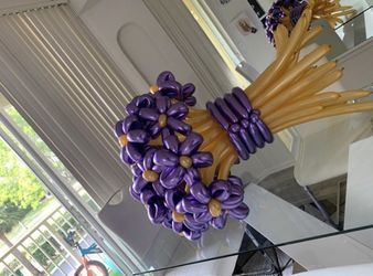Balloons flower bouquet