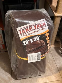 TARP YXCN Multipurpose Tarp 20x30 Brown