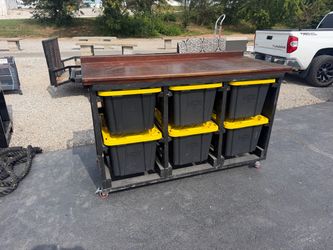 Counter top roll storage