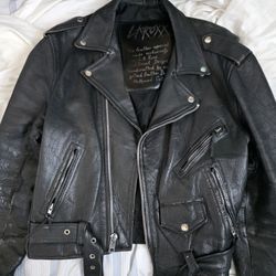 LA ROXX Leather Jacket Vintage