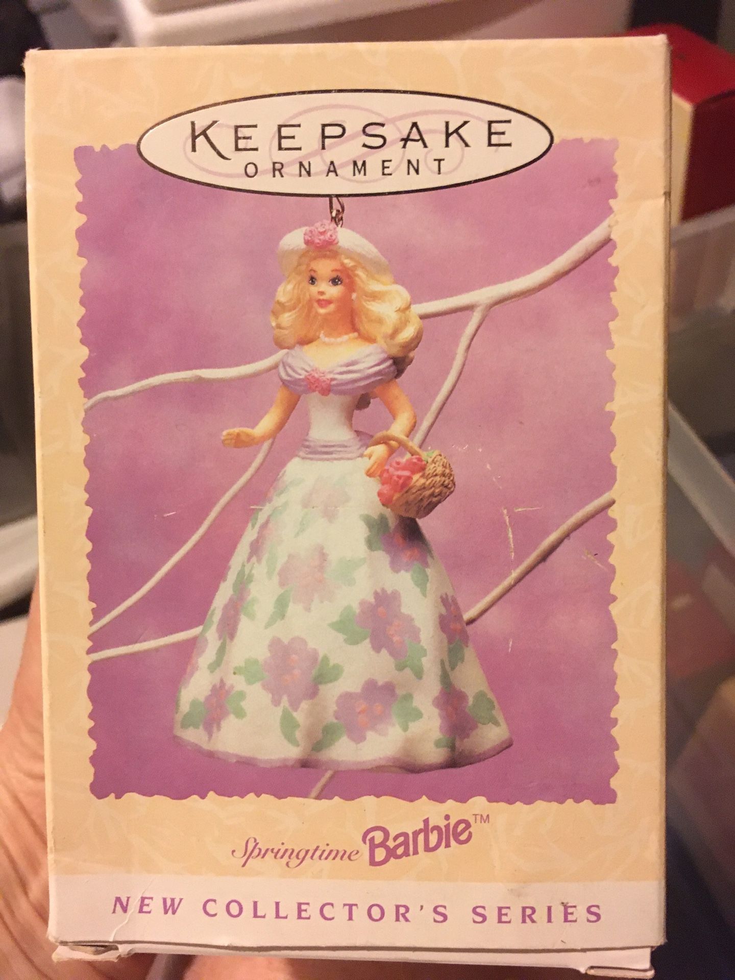 Hallmark Barbie ornament - Springtime Barbie