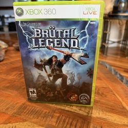 Brutal Legend Xbox 360 Game