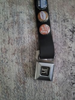bottle cap belt buckle
