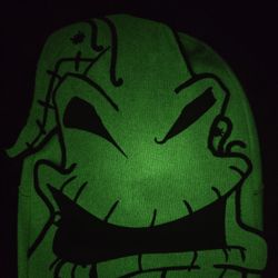 Brand New! Loungefly Disney The Nightmare Before Christmas Oogie Boogie Glow-in-the-Dark Mini Backpack 