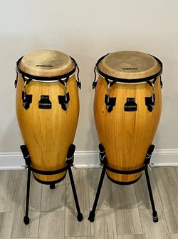 Meinl Marathon Conga Pair + LP Bags & Stands
