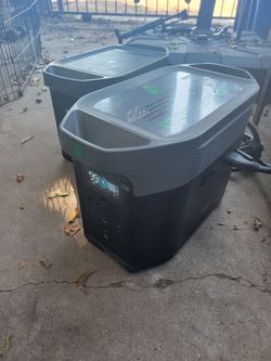 Ecoflow Max Delta 2000 with 2000w expansion battery [4000w total]