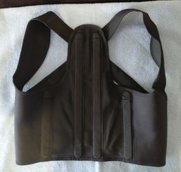 Black Posture Corrector Back Brace