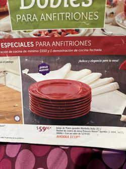 Platos Grandes Marbella Ruby Princess House