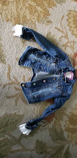Children's place denim jacket size 10/12