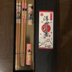 Chopstick Set, Sushi Rolling Mat