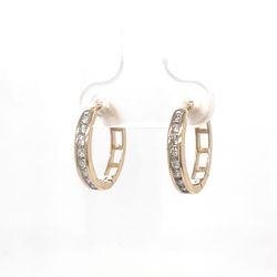 10k Gold Diamond Hanging Earrings .2ctw 1.90grams 147990 6